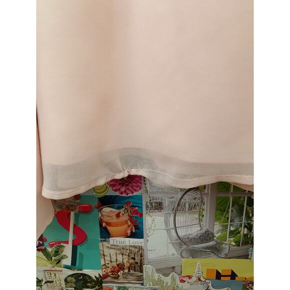 Light Pink Ceremony by Joanna August Dani Formal Evening Gown M - Picture 11 of 11